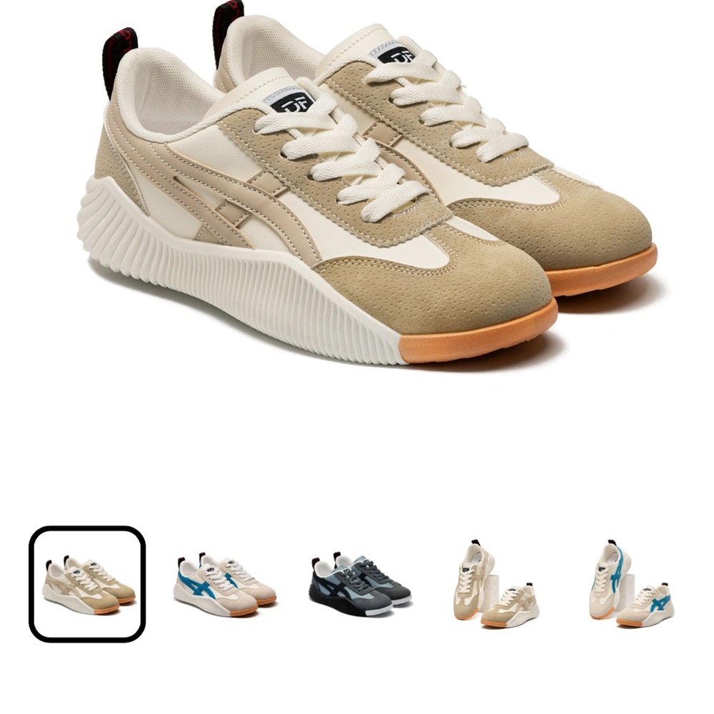 Onitsuka Tiger by Asics Women's Beige Athletic Shoes